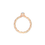 Bague de fiançailles Héloïse