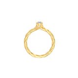 Bague de fiançailles Héloïse