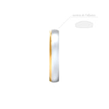 Alliance bicolore Toulon 4 mm