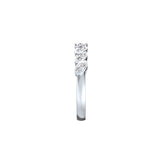 Alliance Colette or blanc et diamant, en 3D