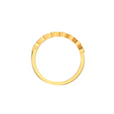 Alliance Colette or jaune et diamant, en 3D