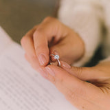 Bague de fiançailles Omega