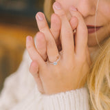 Bague de fiançailles Omega