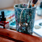 Créoles perles Kaori