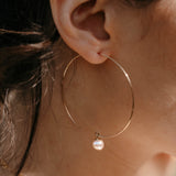 Créoles perles Kaori