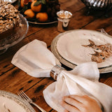 Rond de serviette Cléon perlé