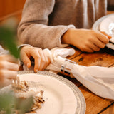 Rond de serviette Cléon perlé