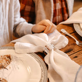 Rond de serviette Cléon perlé