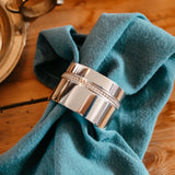 Rond de serviette Cléon perlé