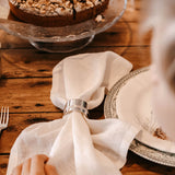 Rond de serviette Cléon perlé