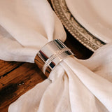 Rond de serviette Cléon perlé