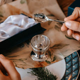 Coquetier Cléon perlé