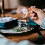 Coquetier Cléon perlé