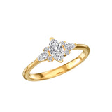Bague de fiançailles Alice