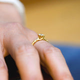 Bague de fiançailles Héloïse