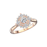 Bague de fiançailles Esmé