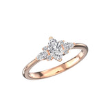 Bague de fiançailles Alice