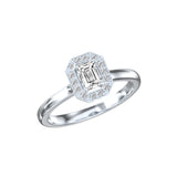 Bague de fiançailles Gatsby